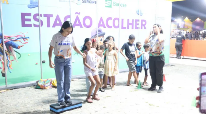 Funcional Kids leva animação e diversão à Estação Acolher na Vila da Criança