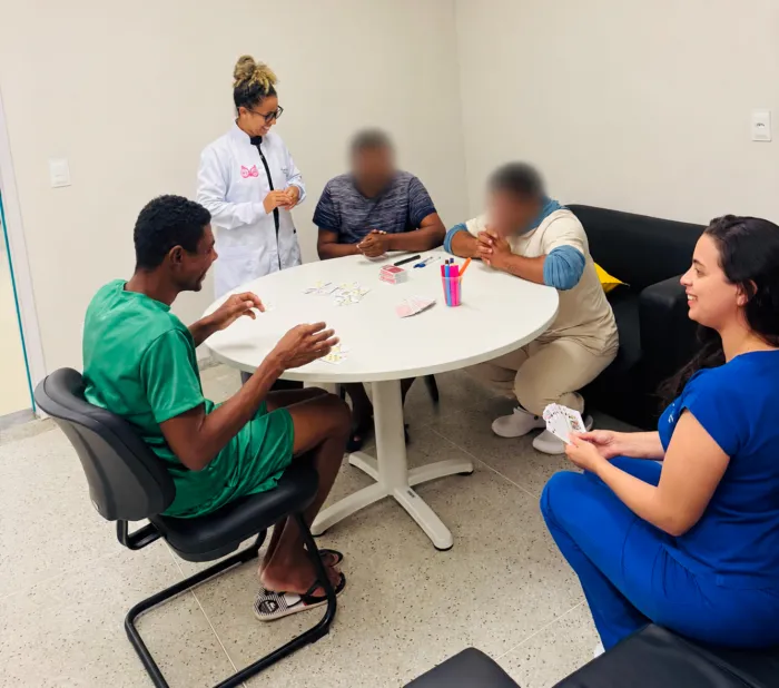 No HRPI, as psicólogas utilizam atividades lúdicas no cuidado em saúde mental - Cláudia Valéria de Oliveira