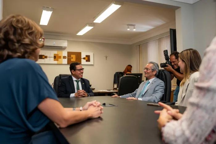 Agenda teve como propósito estreitar a interlocução com o órgão, destacando a importância do diálogo harmônico entre o Executivo e o Judiciário - Edvan Ferreira / Agencia Alagoas