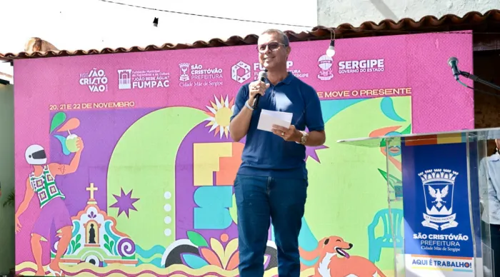 Governo de Sergipe e Prefeitura de São Cristóvão lançam programação do 41º Fasc