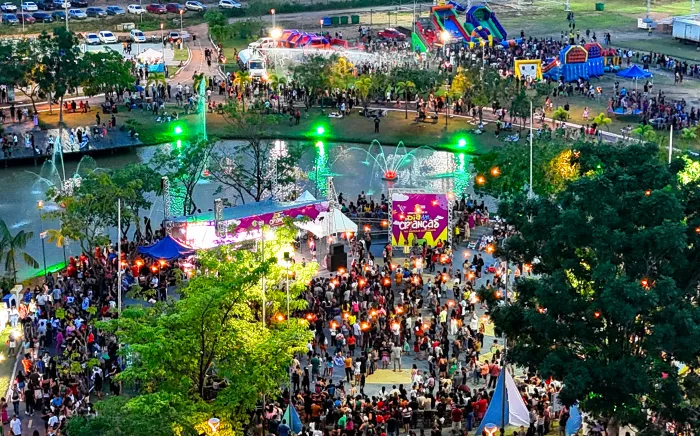 Dia das Crianças reúne cerca de 40 mil pessoas no Parque da Cidade 