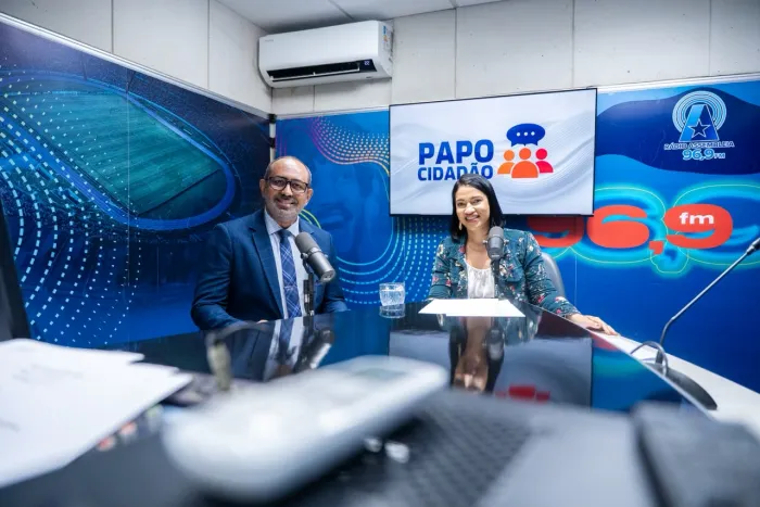 Durante a entrevista a Milena Dutra, Luiz Cláudio Frazão falou sobre o cenário trabalhista brasileiro
