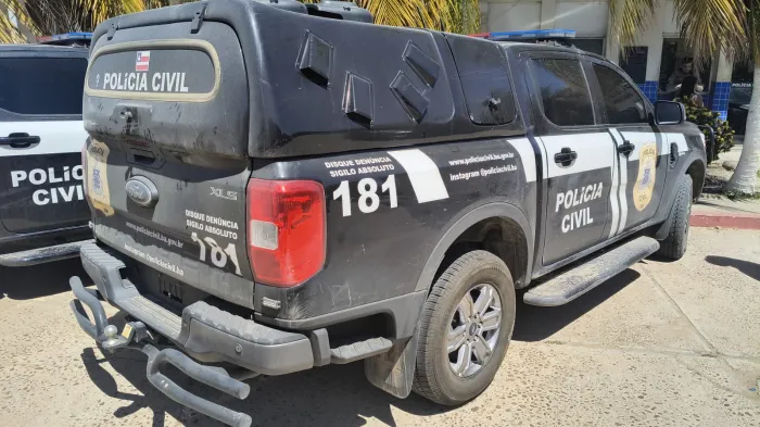 Suspeito foi localizado após diligências de inteligência na região entre Bahia e Pernambuco - 16/10/2026 - Fonte/Crédito: ASCOM PCBA