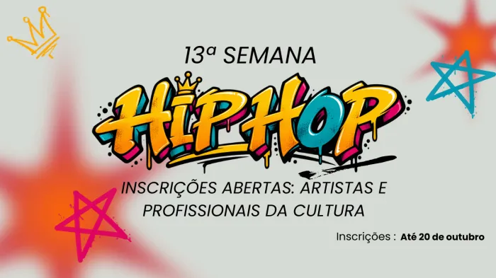 Hip Hop: inscrições para seleção artística terminam dia 20