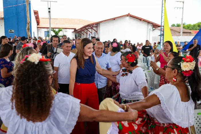Governadora Hana Ghassan entrega Escola Maria Hyluiza Pinto Ferreira, em Curuçá