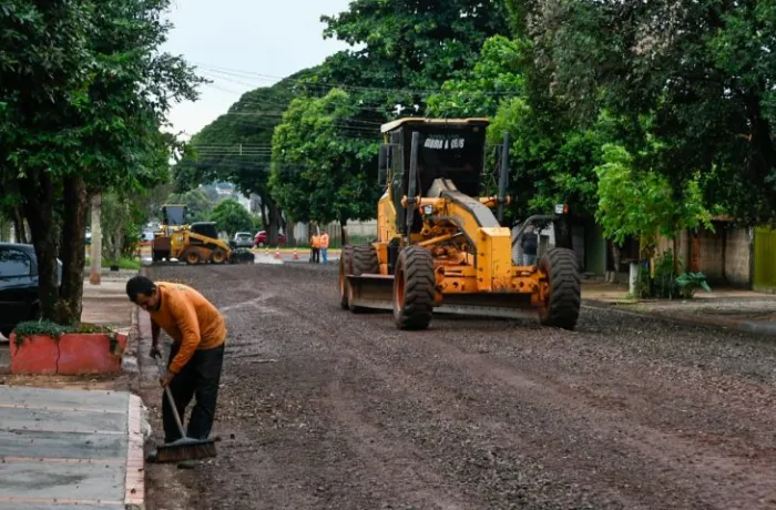 Governo investe R$ 52 milhões para transformar ruas e beneficiar moradores em cinco municípios de MS