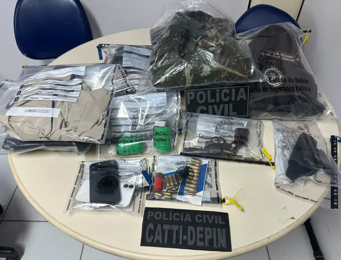 Ação também cumpriu 19 mandados de busca e apreensão em Feira de Santana, Salvador e Anguera - 16/10/2026 - Fonte/Crédito: ASCOM PCBA