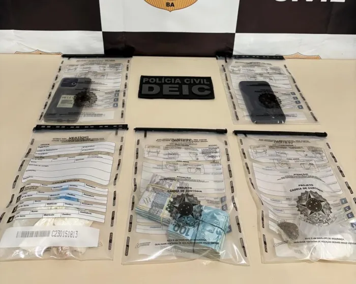 Mandados de busca e apreensão foram cumpridos nos bairros Pequi e Motor durante ação contra o tráfico de drogas - 16/10/2026 - Fonte/Crédito: ASCOM PCBA