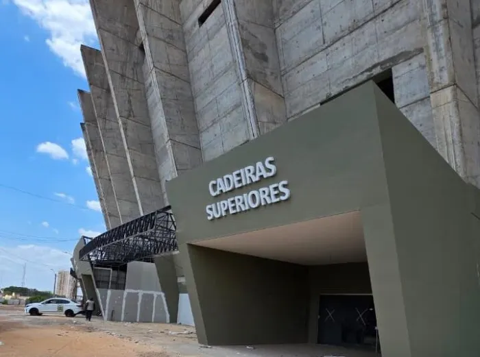 Obras de modernização do Albertão avançam com melhorias na estrutura do estádio