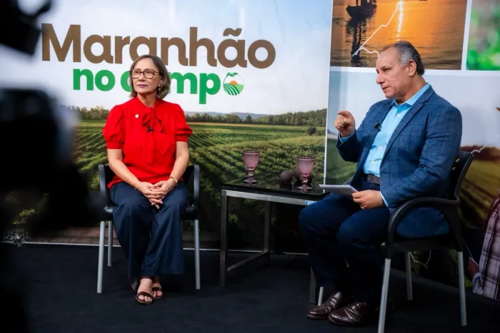 Mário Porto conversou com Nilce Cardoso, que destacou a trajetória do Fundo Babaçu, no programa “Maranhão no Campo”