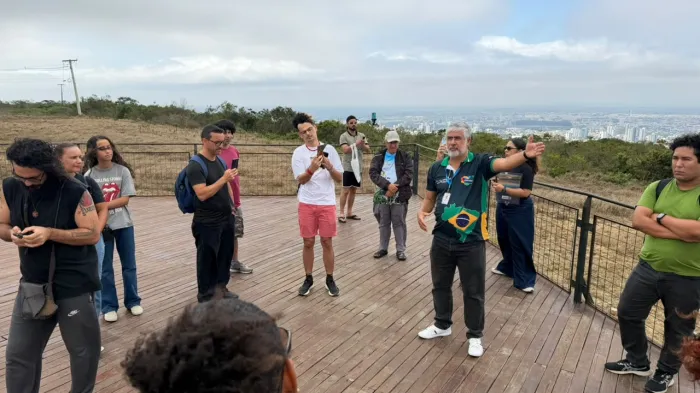 City Tour promovido pela Prefeitura apresenta pontos turísticos de Vitória da Conquista para público do Suíça Bahiana