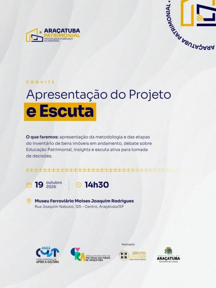 Foto: Reprodução/Prefeitura de Araçatuba - SP