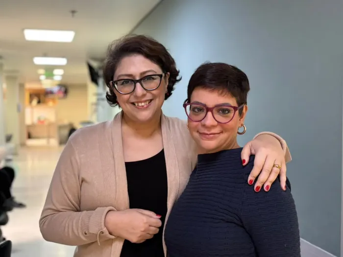 À esquerda, Fabiana Rossi; à direita, Daniela Lopes. Foto: Divulgação