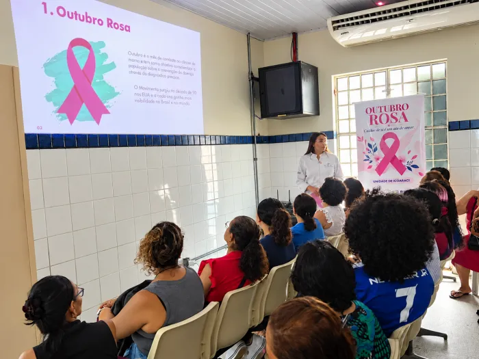 Outubro Rosa leva saúde e conscientização ao posto do Iasb em Icoaraci