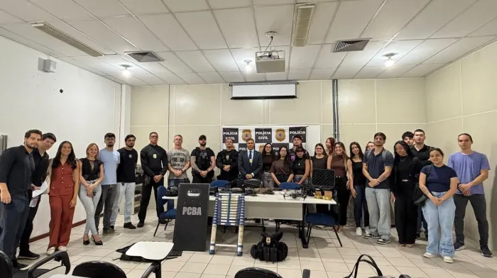 Polícia Civil recebe estudantes de Direito para visita técnica em Vitória da Conquista