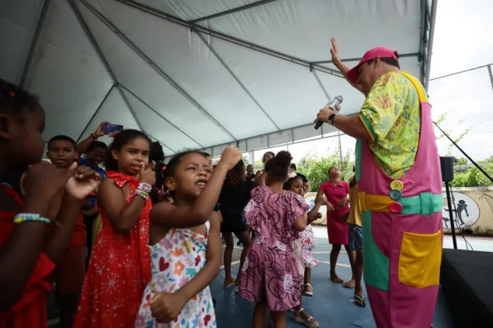 Evento contou com distribuição de brinquedos e lanches, além de apresentação do Canil da Core para meninos e meninas acolhidos pela Organização de Auxílio Fraterno - 19/10/2026 - Fonte/Crédito: ASCOM PCBA