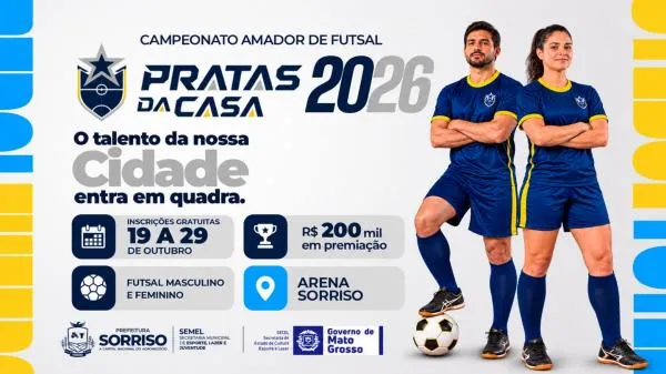 Foto: Reprodução/Prefeitura de Sorriso - MT
