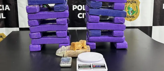 Polícia Civil prende duas mulheres em flagrante com mais de 20 kg de drogas em Juazeiro do Norte