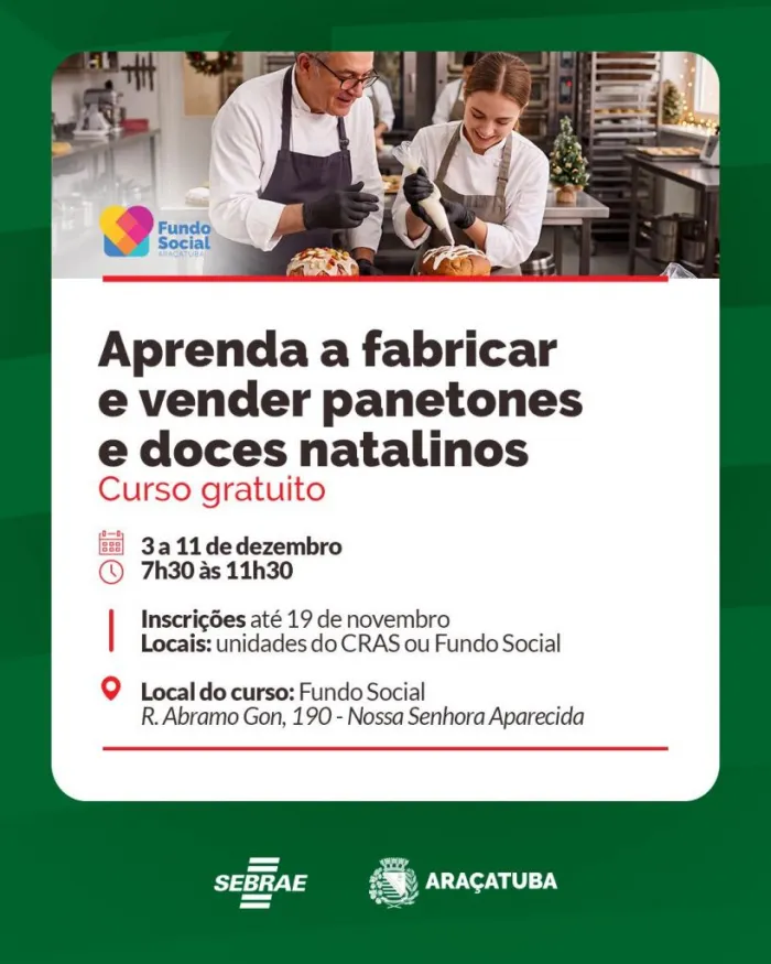 Foto: Reprodução/Prefeitura de Araçatuba - SP