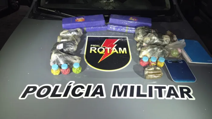 Material apreendido em ação do Batalhão de Rotam - Ascom SSP-AL