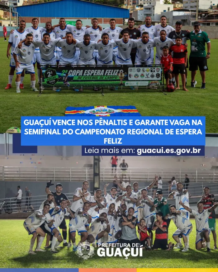 Foto: Reprodução/Prefeitura de Guaçuí - ES