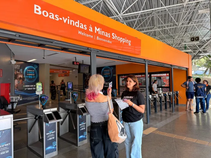Passageiros do Metrô da RMBH participam de ação da OGE/MG para avaliar serviços e contribuir com melhorias no transporte público