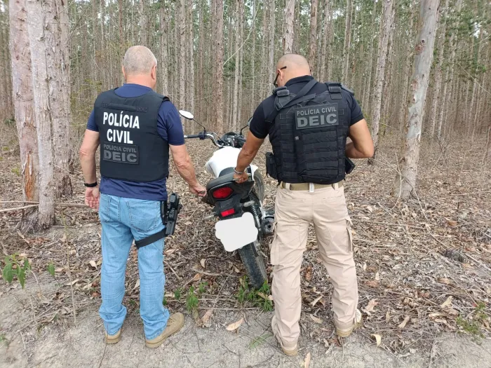 Veículo foi localizado na zona rural do município e restituído à proprietária - 20/10/2026 - Fonte/Crédito: ASCOM PCBA