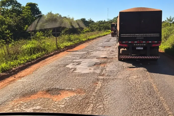 Pedido de recuperação da MS-480 inclui asfalto, acostamentos e sinalização