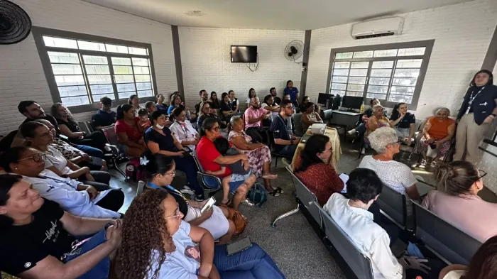 Atividades doAccountabilitytiveram início na terça e prosseguem nesta quarta; seis unidades de saúde, entre elas do Jóquei Clube, avaliam resultados e planejam melhorias.Fotos – Divulgação/Assecom