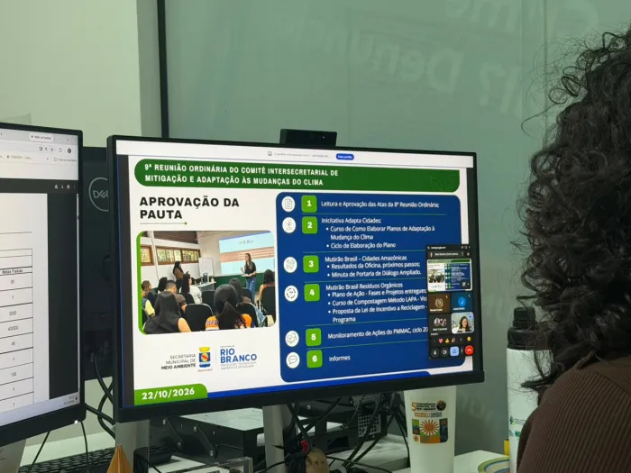 Rio Branco avança no planejamento climático e fortalece ações de adaptação às mudanças do clima