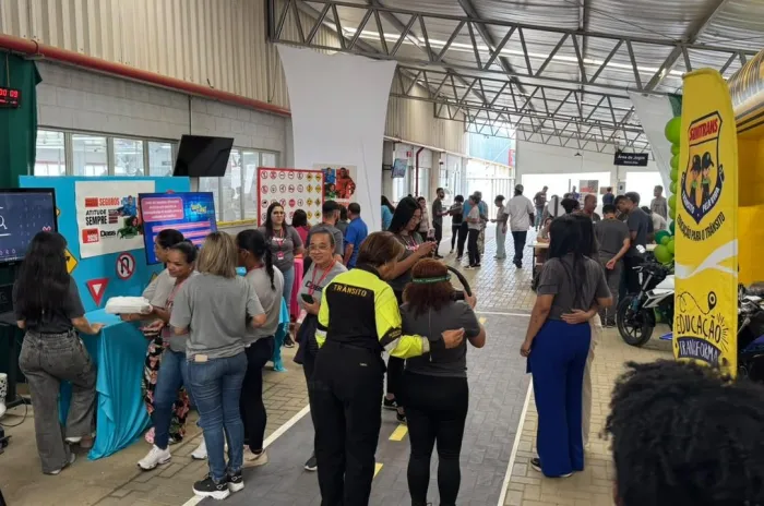 Simtrans leva conscientização sobre segurança no trânsito a empresa com mais de dois mil trabalhadores