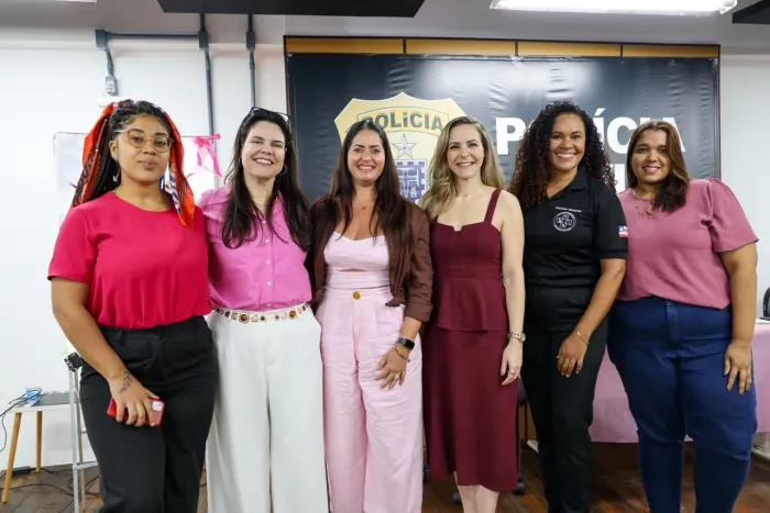 Servidoras da Polícia Civil participam de ação de cuidados com a saúde e o bem-estar em Salvador
