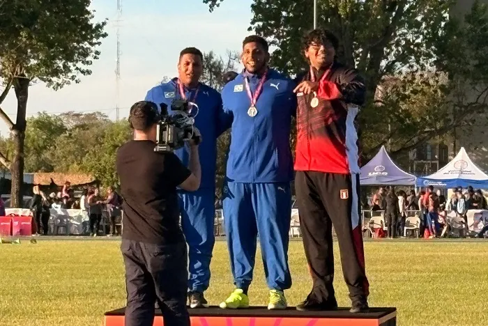 Pedro Modesto é ouro no arremesso de peso pelo Brasil no Sul-Americano