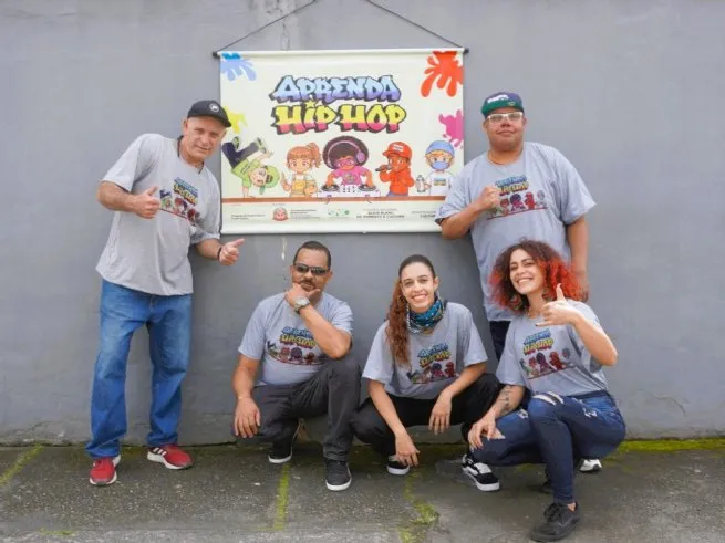 ‘Aprenda Hip-Hop’ leva oficinas de cultura urbana para escolas de São Sebastião e outras cidades da região