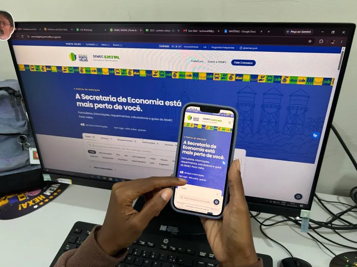 plataforma também oferece acesso à emissão de certidões negativas, alvarás, notas fiscais eletrônicas e taxas municipais