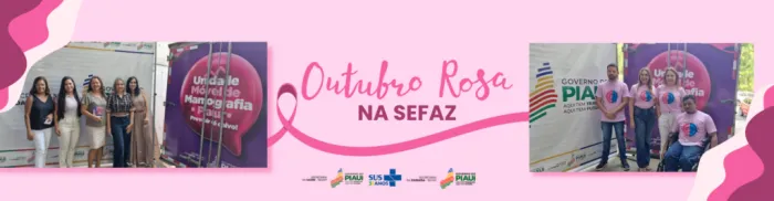 Sefaz-PI realiza Outubro Rosa com mamografias gratuitas para servidoras e foco no diagnóstico precoce do câncer de mama