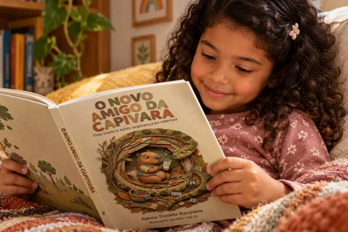 Novo livro infantil da ALEMS aborda proteção de crianças e adolescentes no ambiente digital