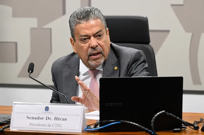 A audiência foi solicitada por Dr. Hiran, presidente da Comissão de Fiscalização e Controle (CTFC) do Senado - Foto: Carlos Moura/Agência Senado
