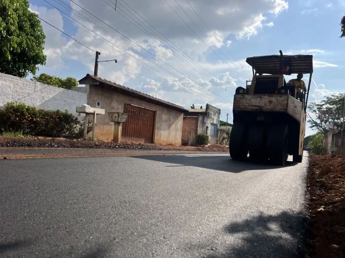 Mais de 6 mil metros de asfalto transformam ruas de Porto Velho