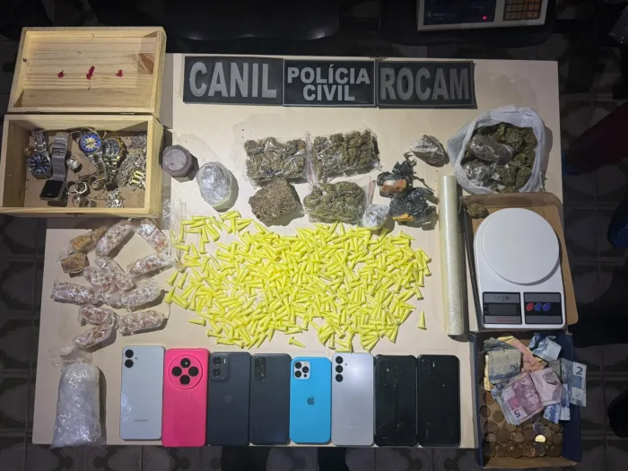 PM registra ocorrências de tráfico de drogas e tentativa de homicídio em Arapiraca