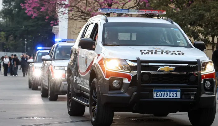 O preso foi encaminhado ao Departamento de Homicídios e de Proteção à Pessoa (DHPP), da Polícia Civil, na República Foto: Divulgação/Governo de SP