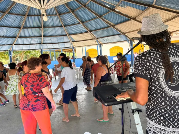Evento na ASPRA promoveu lazer, integração e bem-estar para as pessoas idosas, com atividades até as 15h