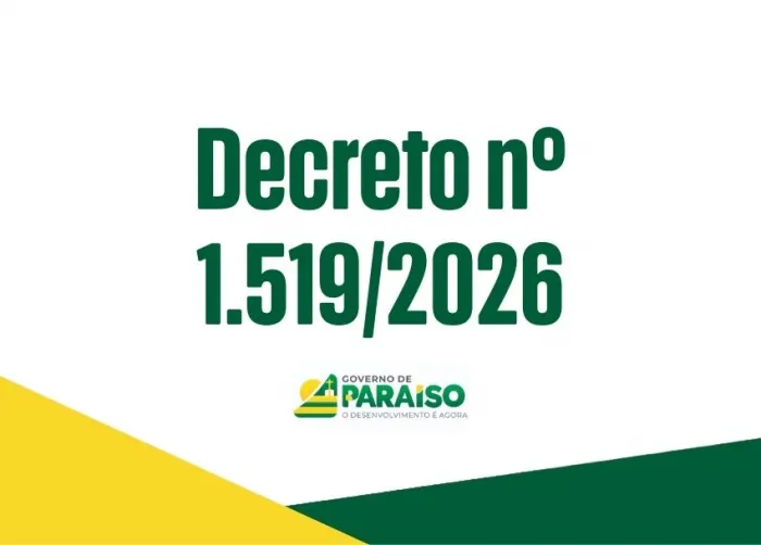 Foto: Reprodução/Prefeitura de Paraíso - TO