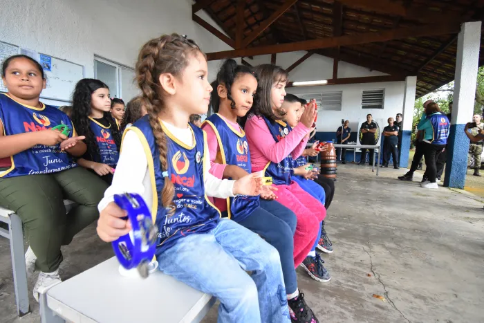 Diversão garantida! Crianças de ONG de Santo André vistam o Portinho