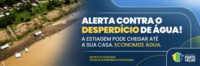 Porto Velho lança campanha contra estiagem e queimadas