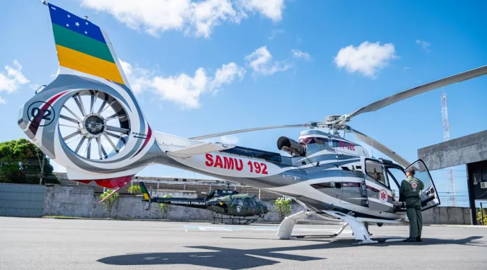 Aeronave do Samu 192 Sergipe reforça atendimento aeromédico no estado