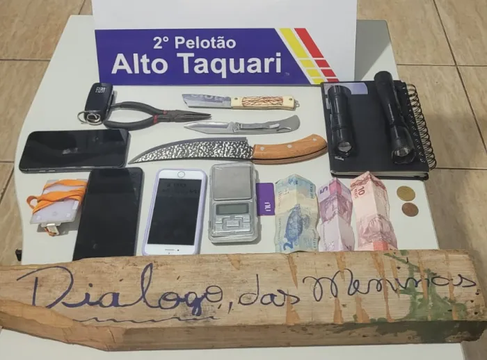 Polícia Militar resgata vítima de roubo e sequestro e prende criminoso em Alto Taquari