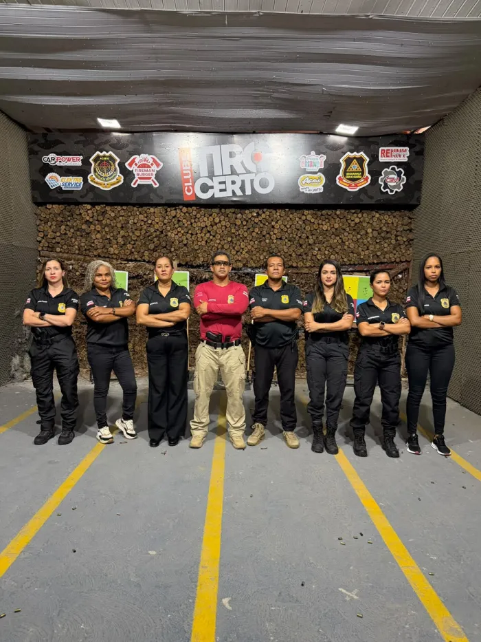 Atividade promoveu adaptação das policiais ao novo modelo de pistola - 28/10/2026 - Fonte/Crédito: ASCOM PCBA