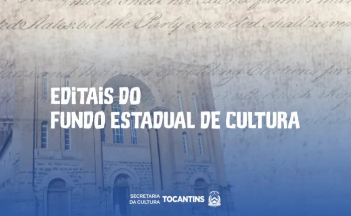 Governo do Tocantins publica resultados finais dos editais do Fundo Cultural