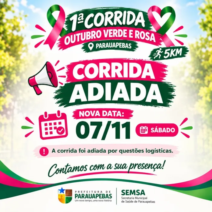 Foto: Reprodução/Prefeitura de Parauapebas - PA